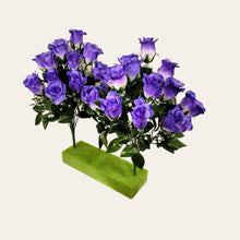 Load image into Gallery viewer, 18" Purple Rosebud Bush (set of 2)
