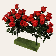 Load image into Gallery viewer, 18" Red Rosebud Bush (set of 2)