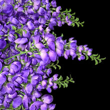 Load image into Gallery viewer, Purple Hanging Wisteria Artificial Flowers for memorial, bridal, craft supply, home decor, and more.